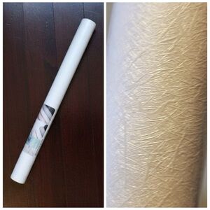 🛍️BUNDLE ONLY ITEM🛍️ White Textured Wallpaper Roll *UNKNOWN AMOUNT